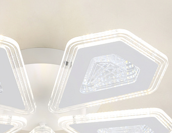 Люстра потолочная Ambrella ACRYLICA Original FA4030 96Вт 5 лампочек LED