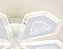Люстра потолочная Ambrella ACRYLICA Original FA4030 96Вт 5 лампочек LED