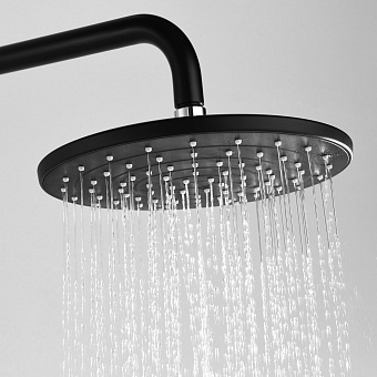 Душевая система WASSERKRAFT Elbe 7400 A17401 чёрный