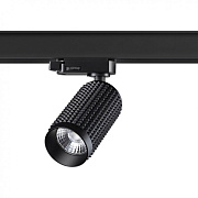 Трековый светильник Novotech PORT 358498 12Вт LED чёрный для трёхфазного трека