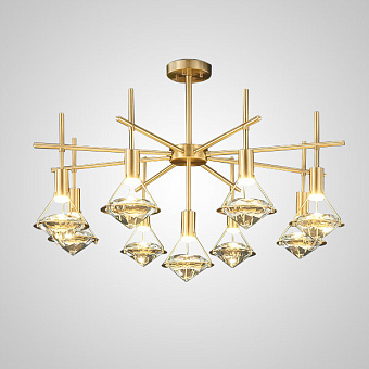 Люстра потолочная ImperiumLOFT Glasgow 193732-23 27Вт 9 лампочек LED