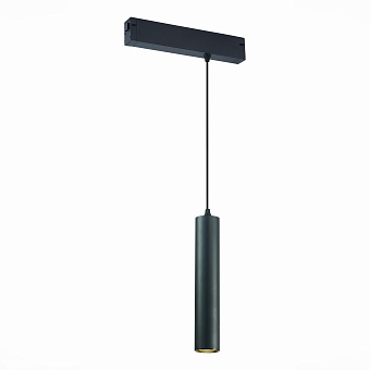 Трековый светильник ST Luce SKYLINE 220 ST507.403.01 50Вт GU10 чёрный для однофазного трека