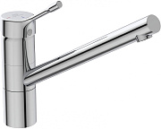 Смеситель для кухни IDEAL STANDARD CERALOOK BC295GN поворотный излив Серебряный Шторм