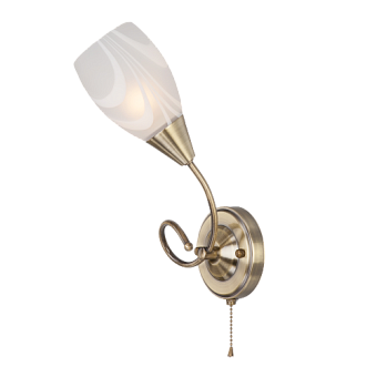 Бра Eurosvet Virginia 30275/1 античная бронза 40Вт E27