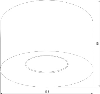 Светильник потолочный TK Lighting Orion 3234 50Вт GU10