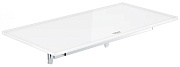 Полка в ванную квадратная GROHE Plus 40954000 1-ярусная 11х22,2см белый