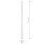 Плафон Nowodvorski Cameleon Laser 750 8570 750х25мм белый