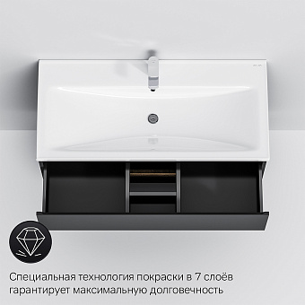 Тумба под раковину подвесная AM-PM X-Joy M85AFHX1002BM 44,5х97х60см