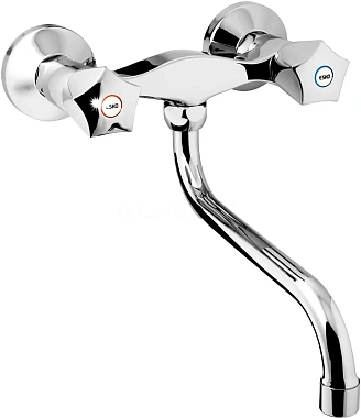 Смеситель для кухни ESKO MOSCOW MS 02 поворотный излив хром