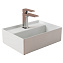 Раковина накладная ArtCeram Scalino SCL005 05 00 38х27см