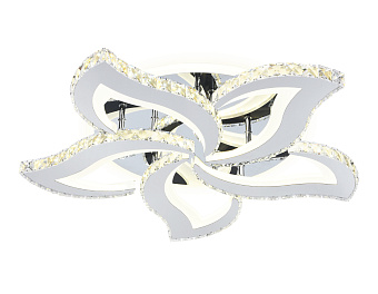 Люстра потолочная Ambrella ACRYLICA Ice FA1723 105Вт 5 лампочек LED