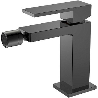 Смеситель для биде Boheme Qubic 476-SGM оружейная сталь