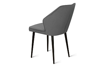 Кухонный стул AERO 50х63х82см велюр/сталь Dark Grey