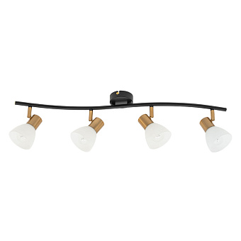 Спот Arte Lamp FALENA A3117PL-4BK 40Вт 4 лампы E14