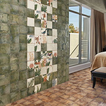 Декор MAINZU Livorno PT02477 Decor Mori 20х20см 1кв.м.