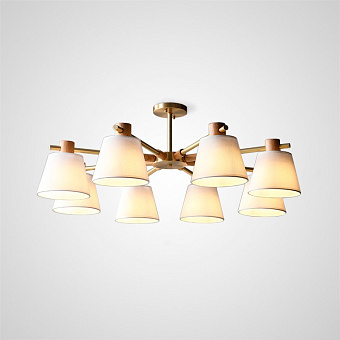 Люстра потолочная ImperiumLOFT Natura 151724-26 480Вт 8 лампочек E27