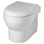 Унитаз подвесной ArtCeram Smarty SMV001 01 00bi безободковый без сиденья