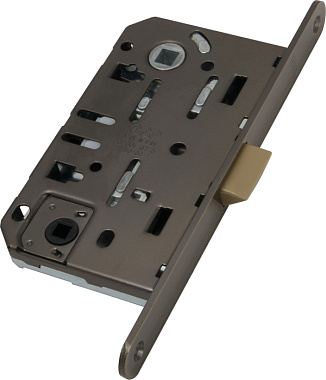 Замок межкомнатный AGB MEDIANA EVOLUTION B01102.50.12 античная бронза