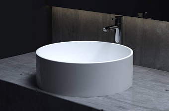 Раковина накладная SALINI ARMONIA 130112GRH S-Sense глянцевая 45х45см