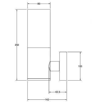 Бра Maytoni Willis O418WL-01B 60Вт E27