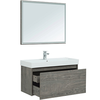 Зеркало AQUANET Nova Lite 242623 80х99см с подсветкой