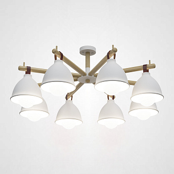 Люстра потолочная ImperiumLOFT Flan 178010-26 480Вт 8 лампочек E27