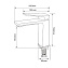 Смеситель для раковины Comforty FC071A-CMT чёрный