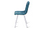 Кухонный стул AERO 45х52х87см велюр/сталь Light Blue