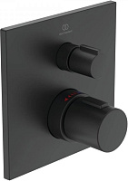 Смеситель для душа IDEAL STANDARD CERATHERM C100 A6956XG чёрный матовый