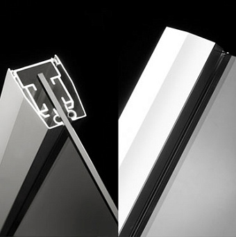 Угловое ограждение RADAWAY Almatea KDJ 120L x 80 195х120см стекло прозрачное