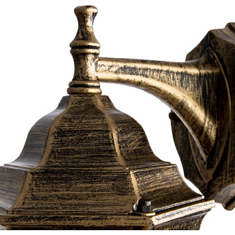 Светильник фасадный Arte Lamp PEGASUS A3152AL-1BN 60Вт IP44 E27 золотой/чёрный