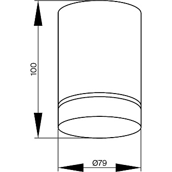 Светильник потолочный Maytoni Orlo C085CL-9W4K-W 9Вт LED