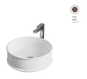 Раковина накладная ArtCeram Atelier ATL001 97 00 44х44см