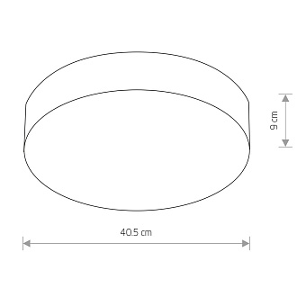 Светильник потолочный Nowodvorski Arena 10185 18Вт