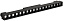 Магнитный трековый светильник CRYSTAL LUX SPACE CLT 0.33 001 18W BL T3000K 18Вт LED чёрный