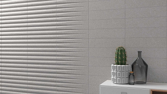Настенная плитка WOW Stripes 108940 Lisol Greige Stone 7,5х30см 0,51кв.м. матовая