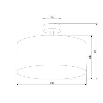Светильник потолочный TK Lighting Rondo 4031 15Вт E27
