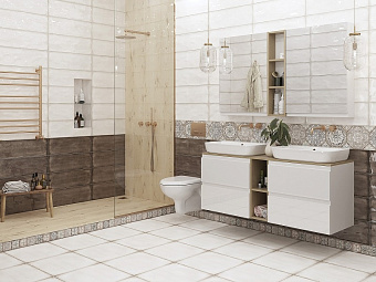 Шкаф зеркальный CERSANIT MODUO SB-LS-MOD60/Wh 15х60х80см без подсветки