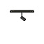 Магнитный трековый светильник IDEAL LUX EGO 303666 2,2Вт LED чёрный