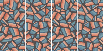 Декор ABK Wide and Style PF60005551 D+ Cp Shard Coral 240х120см 11,52кв.м.