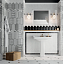 Настенная плитка KERAMA MARAZZI Келуш 35009 грань белый глянцевый 14х34см 0,709кв.м. глянцевая