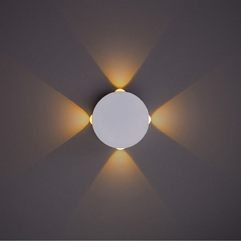 Светильник настенный Arte Lamp TAMBURELLO A1525AP-1WH 4Вт LED