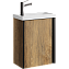Тумба с раковиной AQWELLA Urban URB0145DB 25х43,5х53,9см