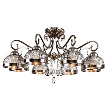 Люстра потолочная Stilfort Lori 1005/05/08P 60Вт 8 лампочек E27