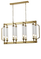 Люстра подвесная CRYSTAL LUX TOMAS TOMAS SP8 L1000 BRASS 480Вт 8 лампочек E14