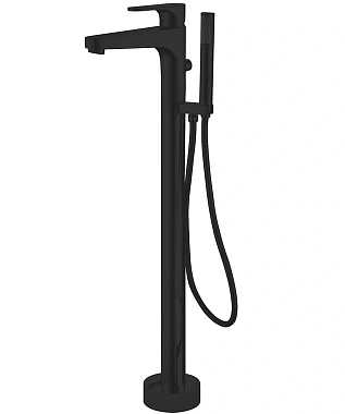 Смеситель для ванны Abber Eleganz AF8315B чёрный матовый