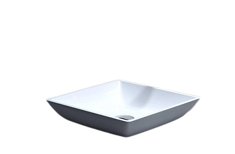 Раковина накладная SALINI CALLISTA 1101208SMRH S-Stone матовая 38х38см