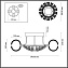 Люстра потолочная Odeon MIRAGE 5029/104CL 104Вт 1 лампочек LED