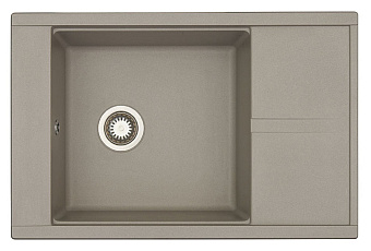 Мойка кухонная Акватон Делия 1A715132DE250 78,7х51см серый
