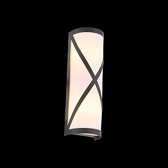 Светильник фасадный ST Luce AGIO SL076.411.01 120Вт IP20 E27 чёрный